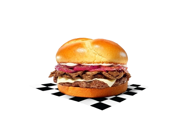 Philly Cheeses teak Burger